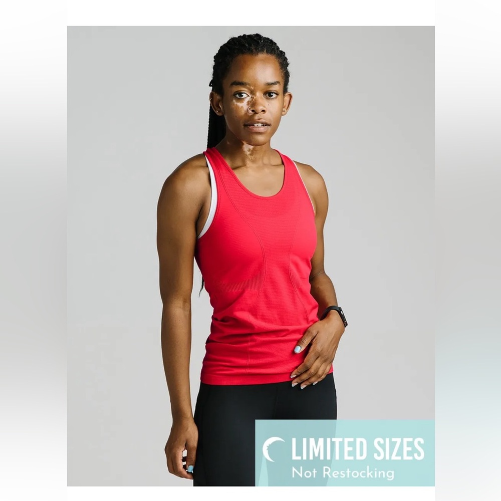NWT ZYIA | Copper Charged Tank Top - Red - Medium